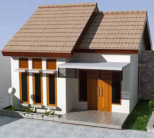 Bentuk rumah sederhana dengan type 36